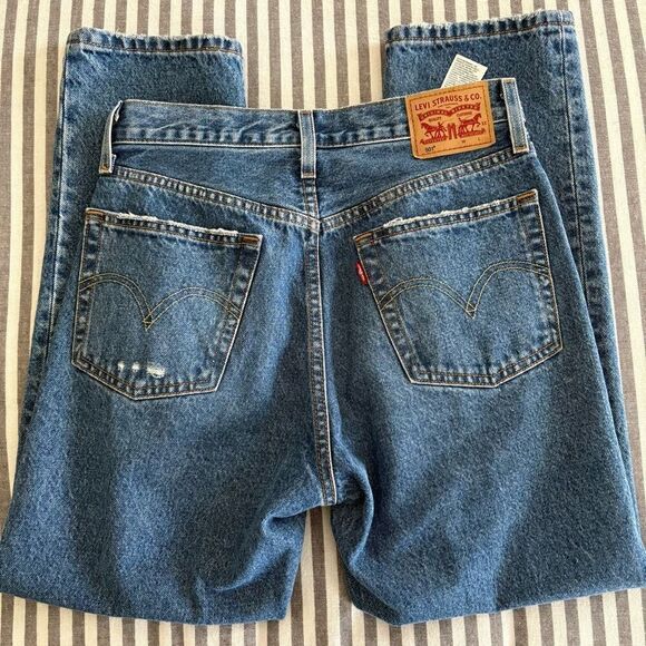 Levi’s 501 Crop Jeans Size 26x26 - Picture 1 of 10
